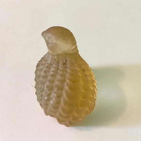 Vintage Small Quail Bird Resin Figurine 2" Tall - Picture 8 of 11